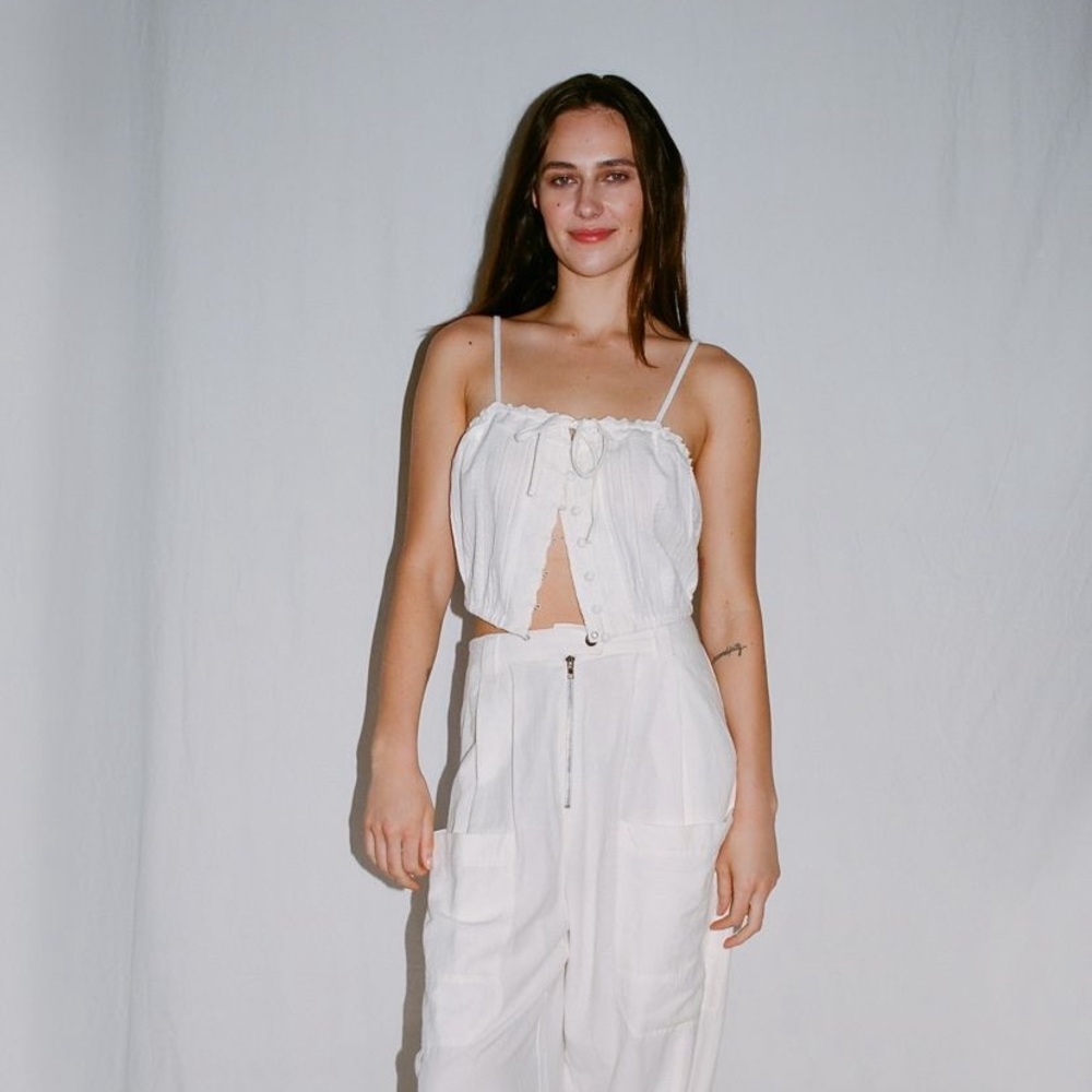 UO Button-Front Cami Tank